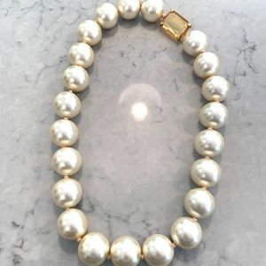 Kate Spade Oversized Faux Pearl Necklace